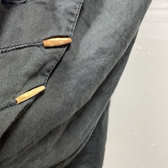 Animale Linen Asymmetrical Midi Skirt Size 12 - Picture 5 of 7